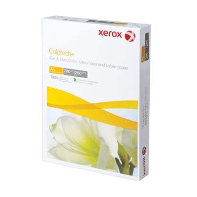 Бумага XEROX COLOTECH PLUS, А4, 280 г/м2, 250 л., для полноцветной лазерной печати, А++, Австрия, 170% (CIE), 003R98979 - фото 49128425