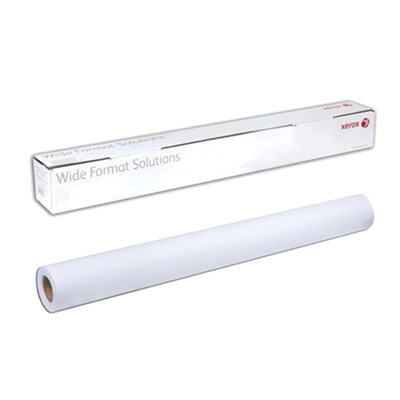 Бумага широкоформатная рулон для плоттера, 610 мм х 46 м х втулка 50,8 мм, 90 г/м2, белизна CIE 164%, Monochrome XEROX 450L90506 110639