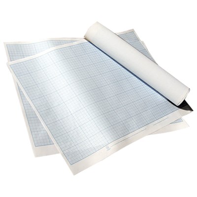Бумага масштабно-координатная, 400х600 мм, голубая, Лилия Холдинг, ПМБ 120288 - фото 49129732