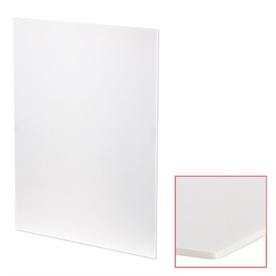 Пенокартон матовый, 50х70 см, толщина 3 мм, белый, КОМПЛЕКТ 5 листов, BRAUBERG, 112470 112470