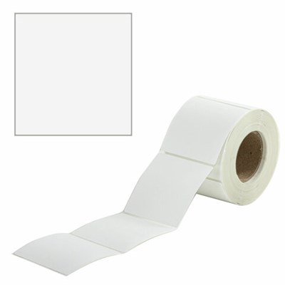 Этикетка ТермоЭко (58х60 мм), 500 этикеток в ролике, прозрачная подложка из пленки, светостойкость до 2 месяцев, 114505, 54244 114505