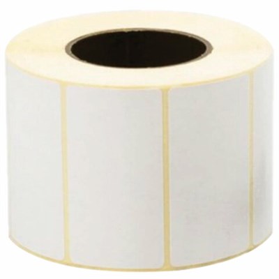 Этикетка термотрансферная ПОЛУГЛЯНЕЦ (58х30 мм), 900 этикеток в ролике, 52200 111973