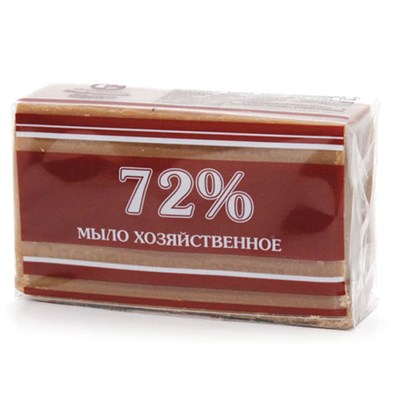 Мыло хозяйственное 72%, 200 г (Меридиан) "Традиционное", в упаковке - фото 49158029