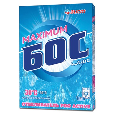 Средство для отбеливания и чистки тканей 600 г, БОС плюс "Maximum", порошок - фото 49159162