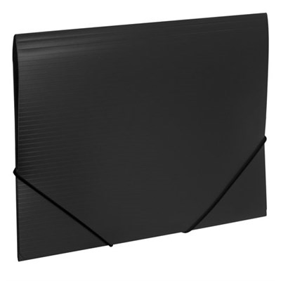 Папка на резинках BRAUBERG "Contract", черная, до 300 листов, 0,5 мм, бизнес-класс, 221796 - фото 49180669