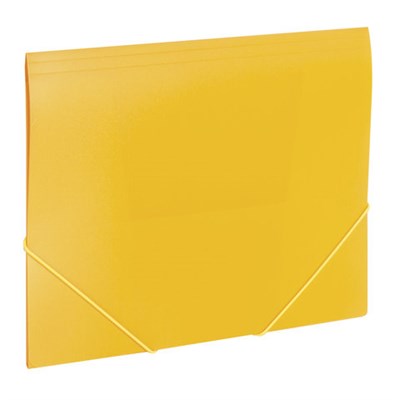 Папка на резинках BRAUBERG "Office", желтая, до 300 листов, 500 мкм, 228082 - фото 49180718