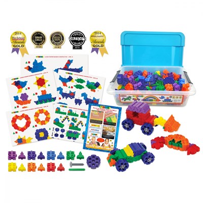 Конструктор Morphun Junior Starter Rainbow 185 Set «ПРОектирование Радуга», 185 деталей 22001 - фото 49453002