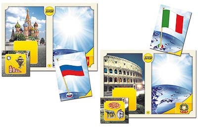 Настольно-печатная игра "Флаги стран мира 1. Европа" - фото 49455226