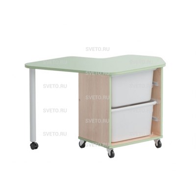 Стол детский левый РОБИК 002 9449