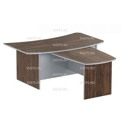 Стол руководителя с приставкой «Стайл» 80231
