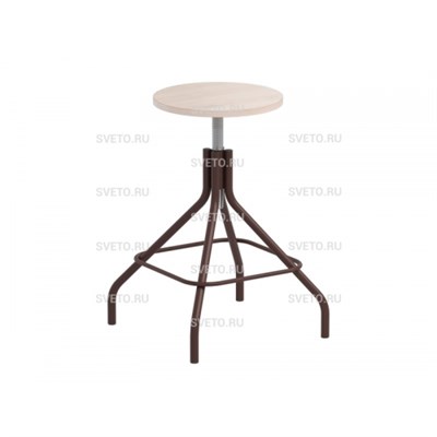 Табурет рабочий винтовой (сиденье жесткое) 90642