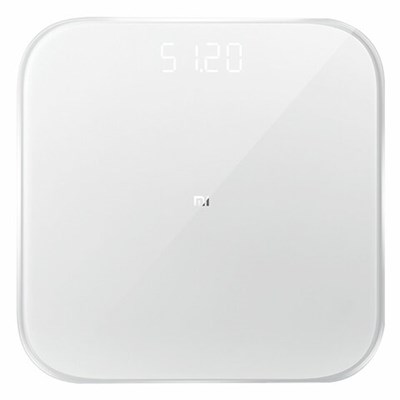 Весы напольные XIAOMI Mi Smart Scale 2, электронные, максимальная нагрузка 150 кг, квадрат, стекло, белые, NUN4056GL 456461