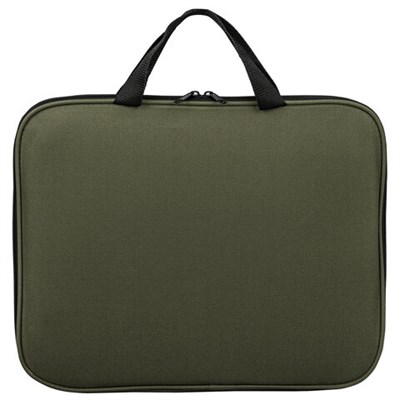 Папка на молнии с ручками STAFF EVERYDAY, А4, полиэстер, хаки, 270737 270737