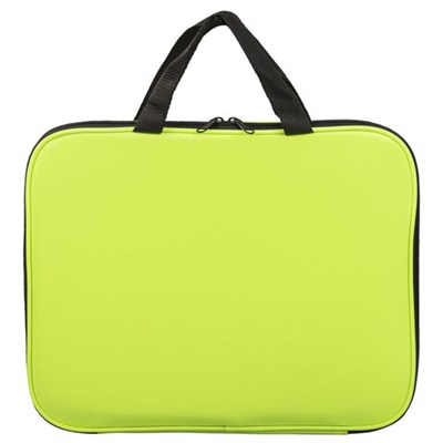 Папка на молнии с ручками STAFF EVERYDAY, А4, полиэстер, ярко-желтая, 270736 270736