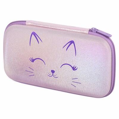 Пенал BRAUBERG SHINY, 1 отделение, 1 откидная планка, EVA, 22х13х4 см, "Cheerful", 271554 271554