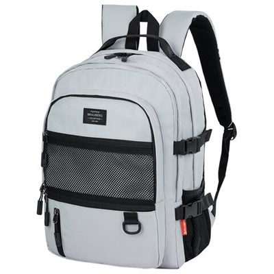 Рюкзак BRAUBERG TRILL универсальный, 3 отделения, серый с черными вставками, 43х31х14 см, 271658 271658