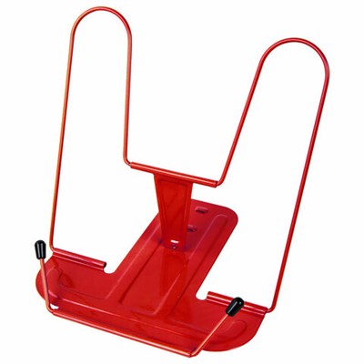 Подставка для книг и учебников BRAUBERG LINE+, металлическая, красная, европодвес, 238070 238070