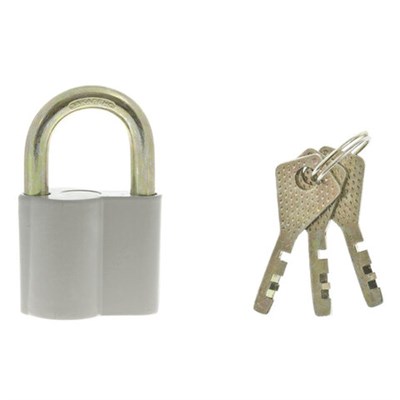 Замок навесной, ширина 60 мм, цинковый сплав, дужка d-10 мм, финский, 3 ключа, СИБРТЕХ, ЗН2-26, 91626 670991