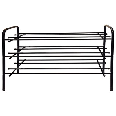 Полка для обуви ПО-3/70, 700х265х540 мм, 3 полки, металл чёрный 531199