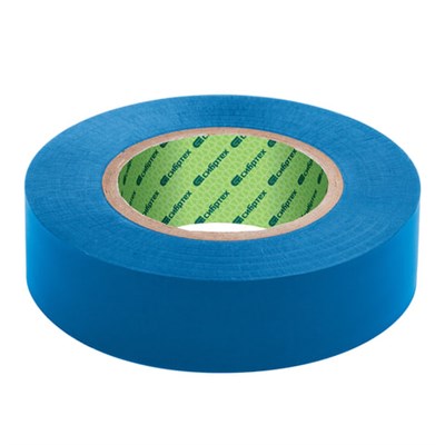 Изолента ПВХ 19 мм х 20 м, СИБРТЕХ, 130 мкм, цвет – синий, 88793 670330