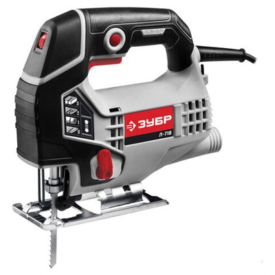 Лобзик сетевой, 710 Вт, 3000 ход./мин, глубина реза 80 мм, ЗУБР Л-710 671094