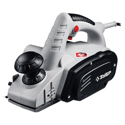 Рубанок электрический, 950 Вт, 15000 оборотов/мин, глубина 3 мм, ширина 82 мм, ЗУБР ЗР-950-82 671099