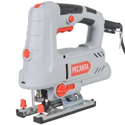 Лобзик сетевой, 850 Вт, 3000 ход/мин, глубина реза 100 мм, РЕСАНТА Л-100/850 75/9/4 671110