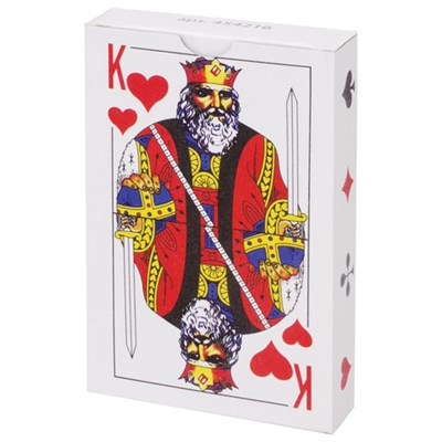 Карты игральные, 54 карты, с пластиковым покрытием, 454216 454216