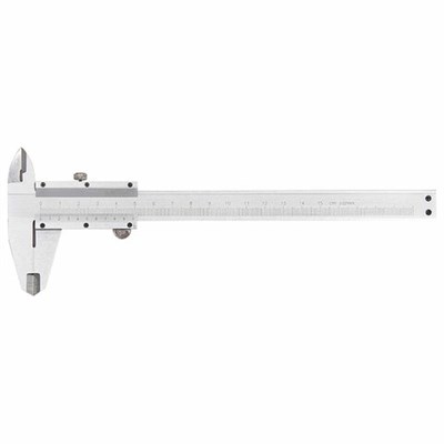Штангенциркуль 150 мм, цена деления 0,02 мм, с глубиномером, MATRIX, пластиковый кейс, 316315 671089