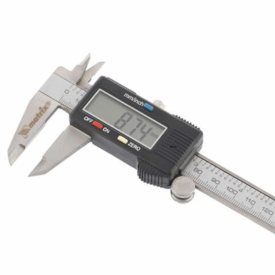 Штангенциркуль электронный, 150 мм, MATRIX, пластиковый кейс, 31611 671088