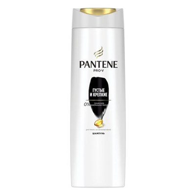 Шампунь 400 мл, PANTENE (Пантин) "Густые и крепкие", для тонких и ослабленных волос, PT-81471253 603360
