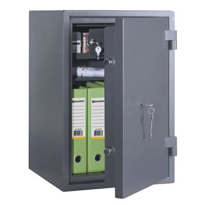 Сейф взломостойкий 1 класс VALBERG "Кварцит-65Т", 655х440х430 мм, 150 кг, ключевой замок, трейзер 290697