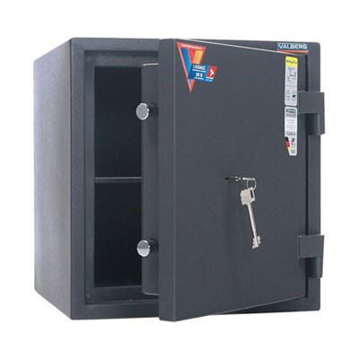 Сейф взломостойкий 1 класс VALBERG "Кварцит-46", 460х440х430 мм, 113 кг, ключевой замок 290695