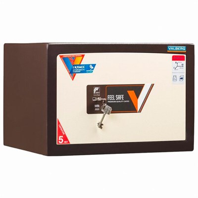 Сейф взломостойкий 1 класс VALBERG "Карат-30 new", 300х440х380 мм, 65 кг, ключевой замок, S10499103040 291227