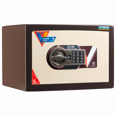 Сейф взломостойкий 1 класс VALBERG "Карат-30 EL new", 300х440х380 мм, 65 кг, электронный замок, S10499103440 291228