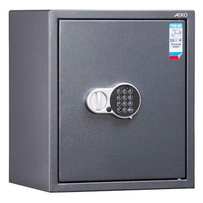 Сейф AIKO "TSN-50 EL", 500х435х381 мм, 21 кг, электронный замок, полка, S10399530414 291219