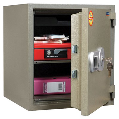 Сейф огнестойкий VALBERG "FRS-51 KL" (490х430х430 мм; 50 кг), ключевой замок, крепление к полу 290383