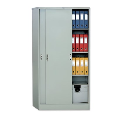 Шкаф металлический офисный купе ПРАКТИК "АМТ-1891", 1830х915х458 мм, 48 кг, 3 полки, разборный, AMТ-1891 290357