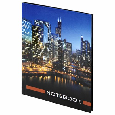 Блокнот МАЛЫЙ ФОРМАТ 110х147 мм, А6, 80 л., твердый, клетка, STAFF, "Офисный", 121628 121628