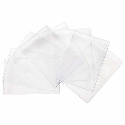 Обложка для листа паспорта КОМПЛЕКТ 60 штук, ПВХ, прозрачная, STAFF, 237596 237596