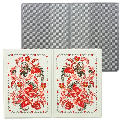 Обложка для паспорта "Узор", кожзам, полноцветный рисунок, ДПС, 2203.Т4 235889