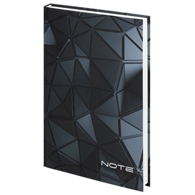 Ежедневник недатированный А5 (145х215 мм), ламинированная обложка, 128 л., STAFF, "3D Triangles", 113527 113527