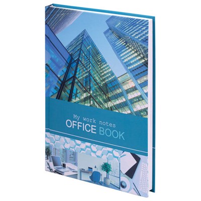 Ежедневник недатированный А5 (145х215 мм), ламинированная обложка, 128 л., STAFF, "Office", 113530 113530