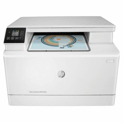 МФУ лазерное ЦВЕТНОЕ HP Color LaserJet M182n "3 в 1", А4, 16 стр./мин., 30000 стр./месяц, сетевая карта, 7KW54A 354539