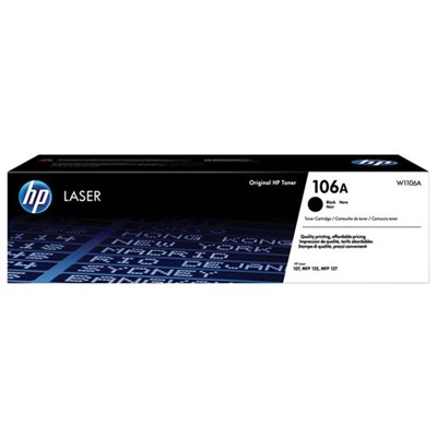 Картридж лазерный HP (W1106A) Laser 135a/135w/137fnw, №106A, оригинальный, ресурс 1000 страниц 363295