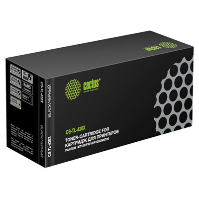 Картридж лазерный CACTUS (CS-TL-420X) для Pantum P3010D/P3010DW/P3300D/P3300DN/P3300DW, ресурс 6000 страниц 363864