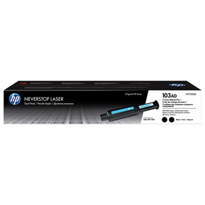 Заправочный комплект HP (W1103AD) Neverstop Laser 1000a/1000w/1200a/1200w,КОМПЛЕКТ 2 шт., оригинальный 363249