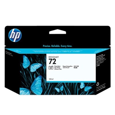 Картридж струйный для плоттера HP (C9370A) Designjet T610/795/1100 и др., №72, черный фото, 130 мл, оригинальный 361340