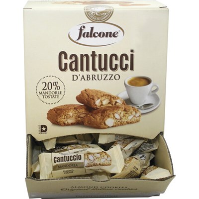 Печенье "Cantucci" с миндалем, ИТАЛИЯ, 125 штук по 8 г в коробке Office-box 1 кг, FALCONE, MC-00014394 622258