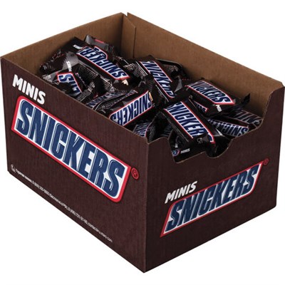 Батончики мини SNICKERS "Minis" шоколадные, 1 кг, 57236 622257